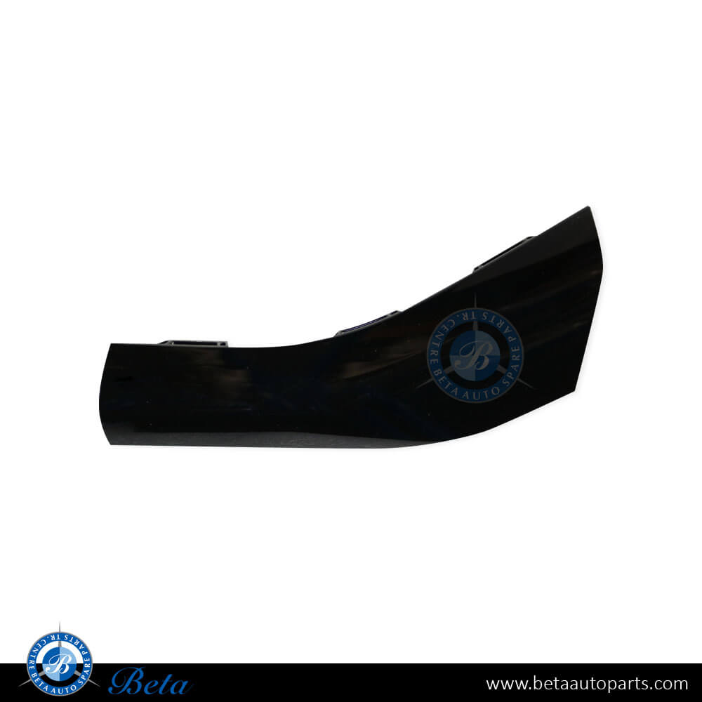 Left Side Rear Diffuser Inner Moulding - Black for Audi Q5 2021-Up models, Part Number 80F853457T94 Left Side Rear Diffuser Inner Moulding - Black for Audi Q5 2021-Up models, Part Number 80F853457T94